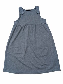 Tmavě šedé školní šaty pro holky secondhand Next