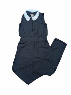 černý overal s límečkem pro holky Outlet Next černý overal s límečkem pro holky Outlet Next