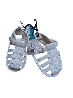 Bílé sandály pro holky outlet Baby