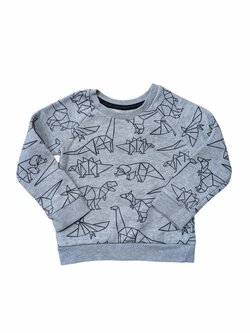 Šedá mikina s obrázky pro kluky secondhand Primark Šedá mikina s obrázky pro kluky secondhand Primark