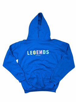 Modrá mikina s nápisem pro kluky secondhand Club Modrá mikina s nápisem pro kluky secondhand Club