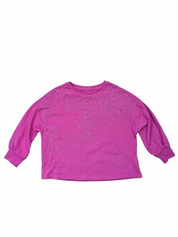 Růžová mikina se třpytkami pro holky outlet Next Růžová mikina se třpytkami pro holky outlet Next