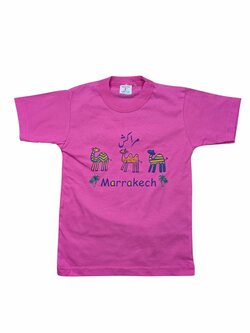 Růžové triko s obrázky pro holky secondhand Růžové triko s obrázky pro holky secondhand