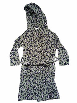 Zelený župan se vzorem pro holky secondhand M&S Zelený župan se vzorem pro holky secondhand M&S