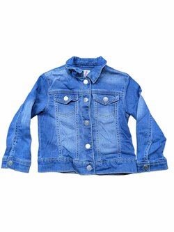 Džínová bunda pro holky secondhand F&F Džínová bunda pro holky secondhand F&F