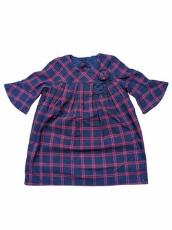 kostkované šaty pro holky secondhand Lindex 