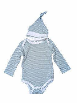 Pruhované body a čepička pro kluky secondhand GEM Pruhované body a čepička pro kluky secondhand GEM