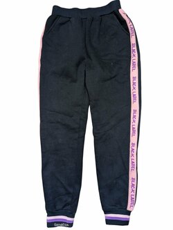 Černo růžové tepláky pro holky secondhand Meng Yaolan Černo růžové tepláky pro holky secondhand Meng Yaolan