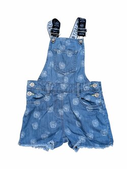 Džínová šatovka s obrázky pro holky secondhand M&Co Džínová šatovka s obrázky pro holky secondhand M&Co