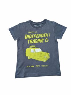 Šedé triko s obrázkem pro kluky secondhand Next