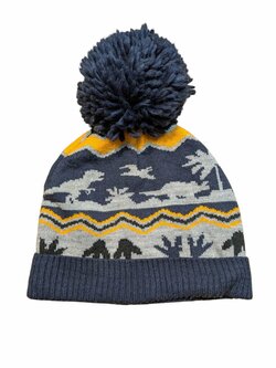 Zimní čepice s bambulí pro kluky secondhand Zimní čepice s bambulí pro kluky secondhand