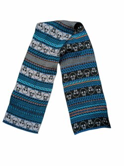 Vzorovaná zimní šála pro kluky secondhand H&M Vzorovaná zimní šála pro kluky secondhand H&M