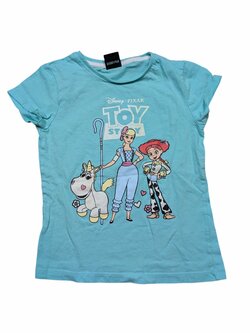 Tyrkysové triko Toy Story pro holky secondhand Disney