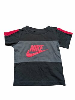 Černo šedé triko pro kluk secondhand Nike