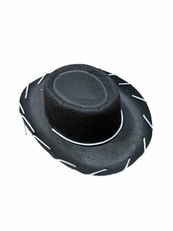 Černý kovbojský klobouk pro kluky secondhand Černý kovbojský klobouk pro kluky secondhand