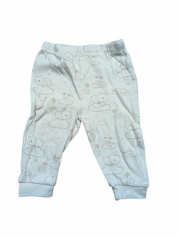 Světlé kalhoty s medvídky pro kluky secondhand mothercare