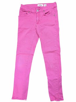Růžové džíny pro holky secondhand Cubus Růžové džíny pro holky secondhand Cubus