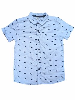 Světle modrá košile s obrázky pro kluky outlet TU Světle modrá košile s obrázky pro kluky outlet TU