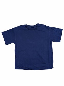 Tmavě modré triko basic pro kluky secondhand George Tmavě modré triko basic pro kluky secondhand George