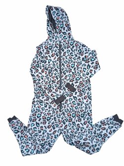 Bílý overal se vzorem pro holky secondhand pepperts Bílý overal se vzorem pro holky secondhand pepperts