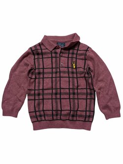 Vinová žíhaná svetrová mikina slabá pro kluky secondhand Next Vinová žíhaná svetrová mikina slabá pro kluky secondhand Next