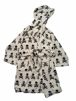 Bílý pirátský župan pro kluky secondhand Hemtex Bílý pirátský župan pro kluky secondhand Hemtex