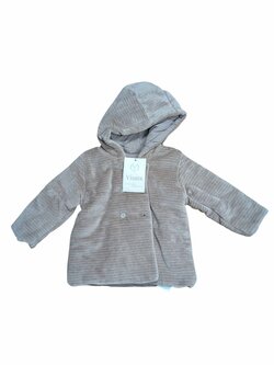 Šedá zimní bunda pro kluky outlet Visara Šedá zimní bunda pro kluky outlet Visara