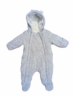 Šedá zimní kombinéza pro kluky secondhand George