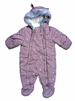 Zimní kombinéza do fialova pro holky secondhand John Roocha Zimní kombinéza do fialova pro holky secondhand John Roocha