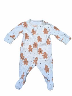 Světlé dupačky s perníčky pro kluky secondhand Next Světlé dupačky s perníčky pro kluky secondhand Next