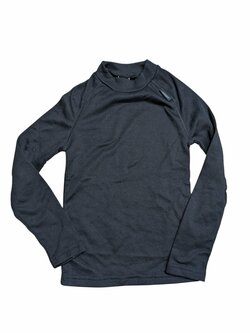 Černé elastické sportovní triko secondhand Decathlon