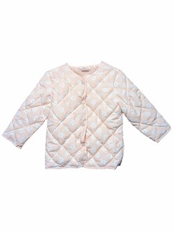 Růžová šusťáková bunda teplejší pro holky secondhand Pepco Růžová šusťáková bunda teplejší pro holky secondhand Pepco