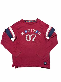 Vínové triko Harry Potter pro kluky secondhand M&S Vínové triko Harry Potter pro kluky secondhand M&S