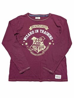 Vínové triko Harry Potter secondhand