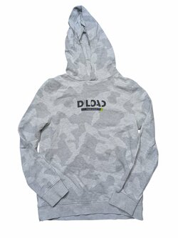 Šedá mikina se vzorem pro kluky secondhand C&A