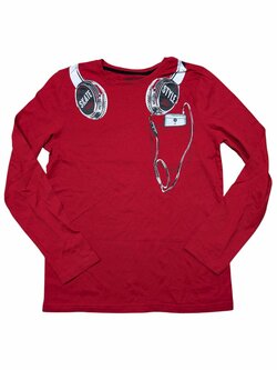 Červené triko s obrázkem pro kluky secondhand Download