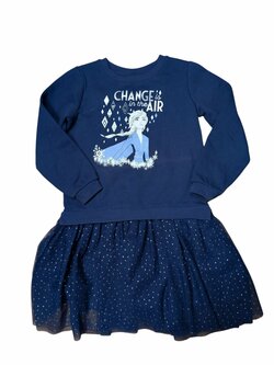 Mikinové šaty Frozen pro holky secondhand Disney