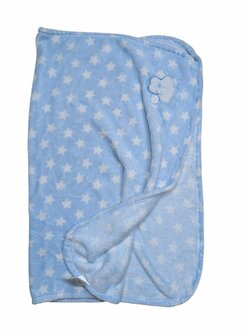 Světle modrá deka s hvězdičkami pro kluky secondhand Early Days Světle modrá deka s hvězdičkami pro kluky secondhand Early Days