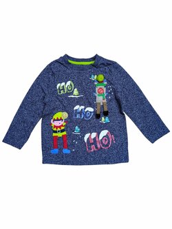 Vánoční triko s dlouhým rukávem pro kluky secondhand F&F