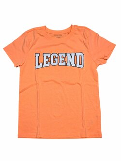 Oranžové triko s nápisem pro kluky secondhand Primark