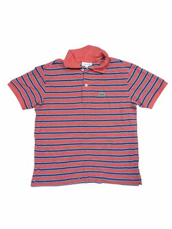 Pruhovaná polokošile pro kluky secondhand Lacoste Pruhovaná polokošile pro kluky secondhand Lacoste