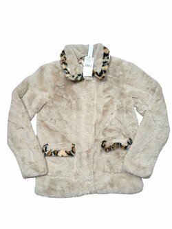 Chlupatá zimní bunda pro holky outlet George Chlupatá zimní bunda pro holky outlet George