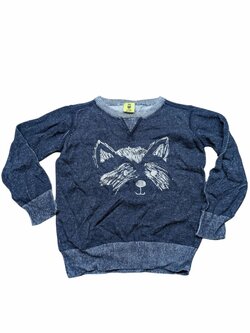 Slabý svetřík s kočičkou pro holky secondhand Kiki&Koko Slabý svetřík s kočičkou pro holky secondhand Kiki&Koko