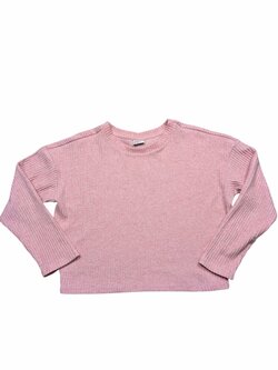 Růžový slabší svetr pro holky secondhand PageOne Young Růžový slabší svetr pro holky secondhand PageOne Young