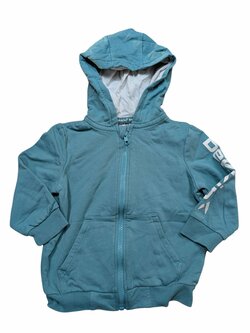 Tyrkysová mikina pro kluky secondhand bekkin Tyrkysová mikina pro kluky secondhand bekkin