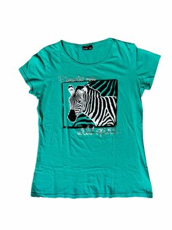 tyrkysové triko pro holky secondhand crash one tyrkysové triko pro holky secondhand crash one