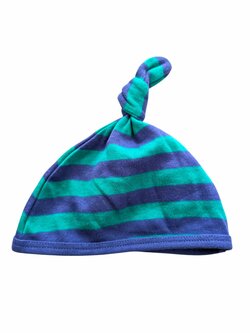 Jarní čepička pruhovaná pro kluky secondhand miniclub