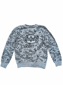 šedá mikina pro kluky Batman secondhand šedá mikina pro kluky Batman secondhand