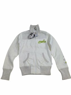 Bílá zateplená mikina pro kluky Outlet Bílá zateplená mikina pro kluky Outlet