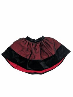 Vínovo-černá sametová sukně outlet Vínovo-černá sametová sukně outlet